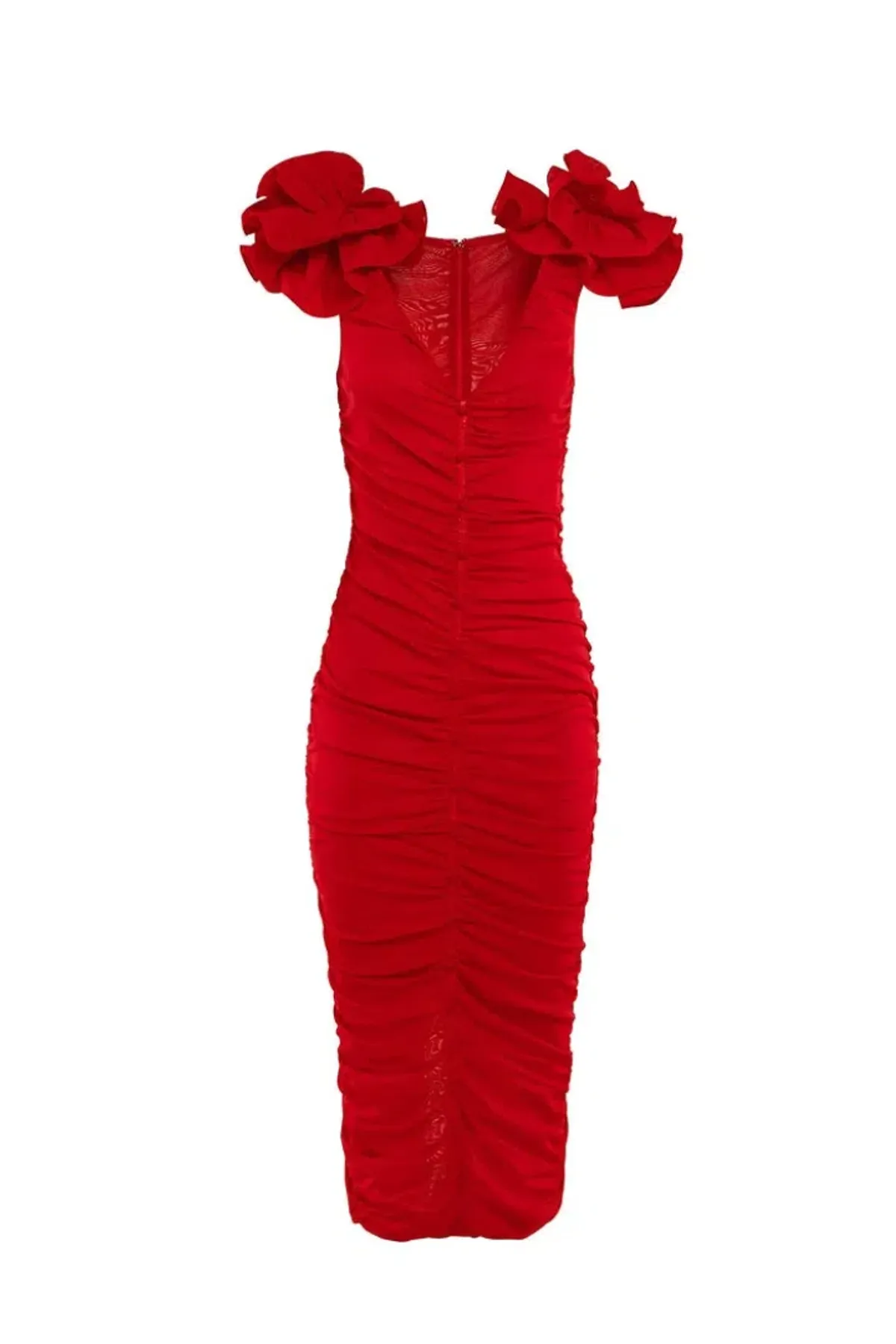 Alamour The Label Monica Dress in Red Size AU 6 - Image 1