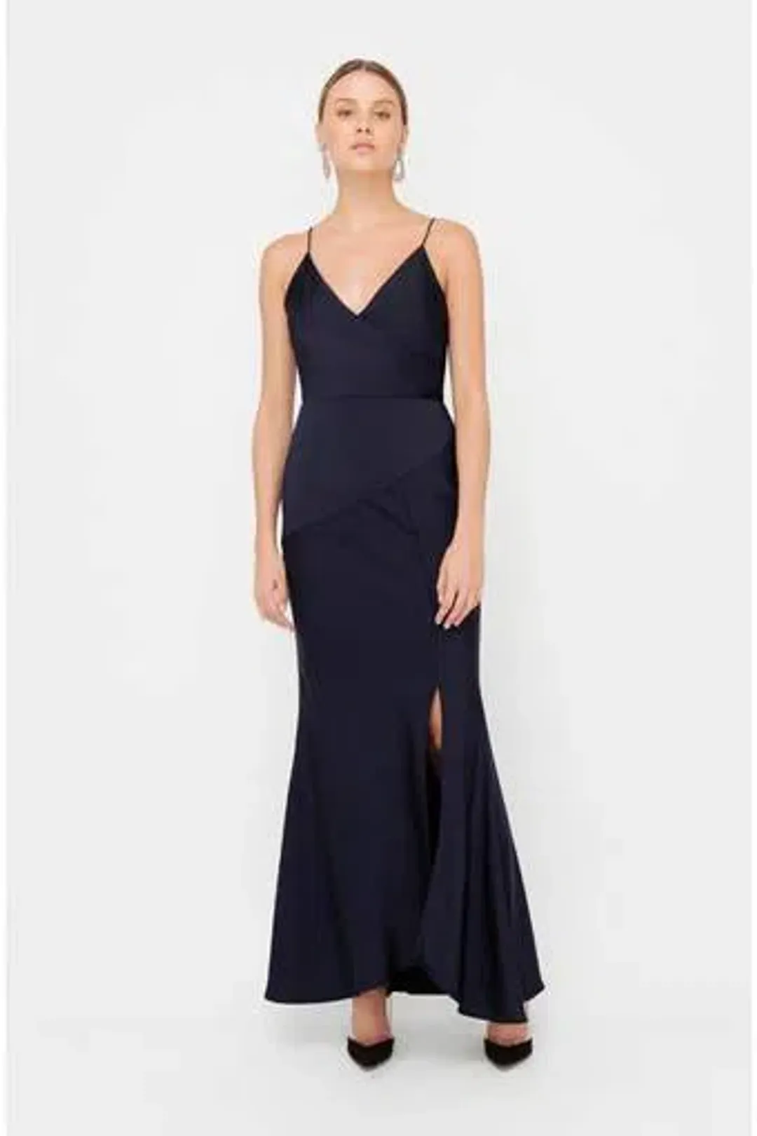 Sheike Amazed Maxi Dress Navy Size AU 6 for rent on The Volte - main image