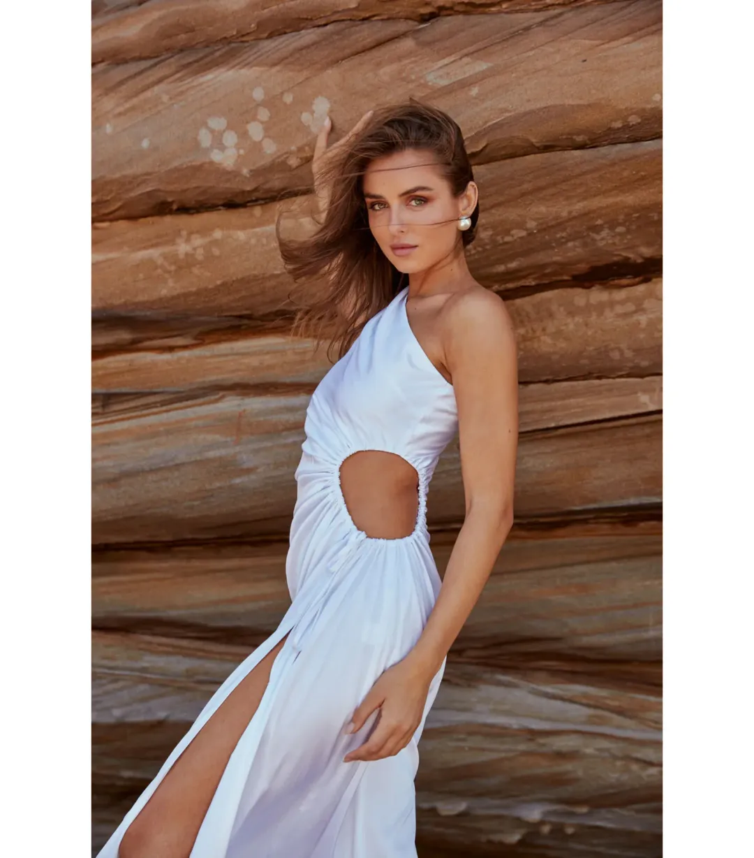 Sonya Moda Nour Dress White Size AU 8 for rent on The Volte - main image