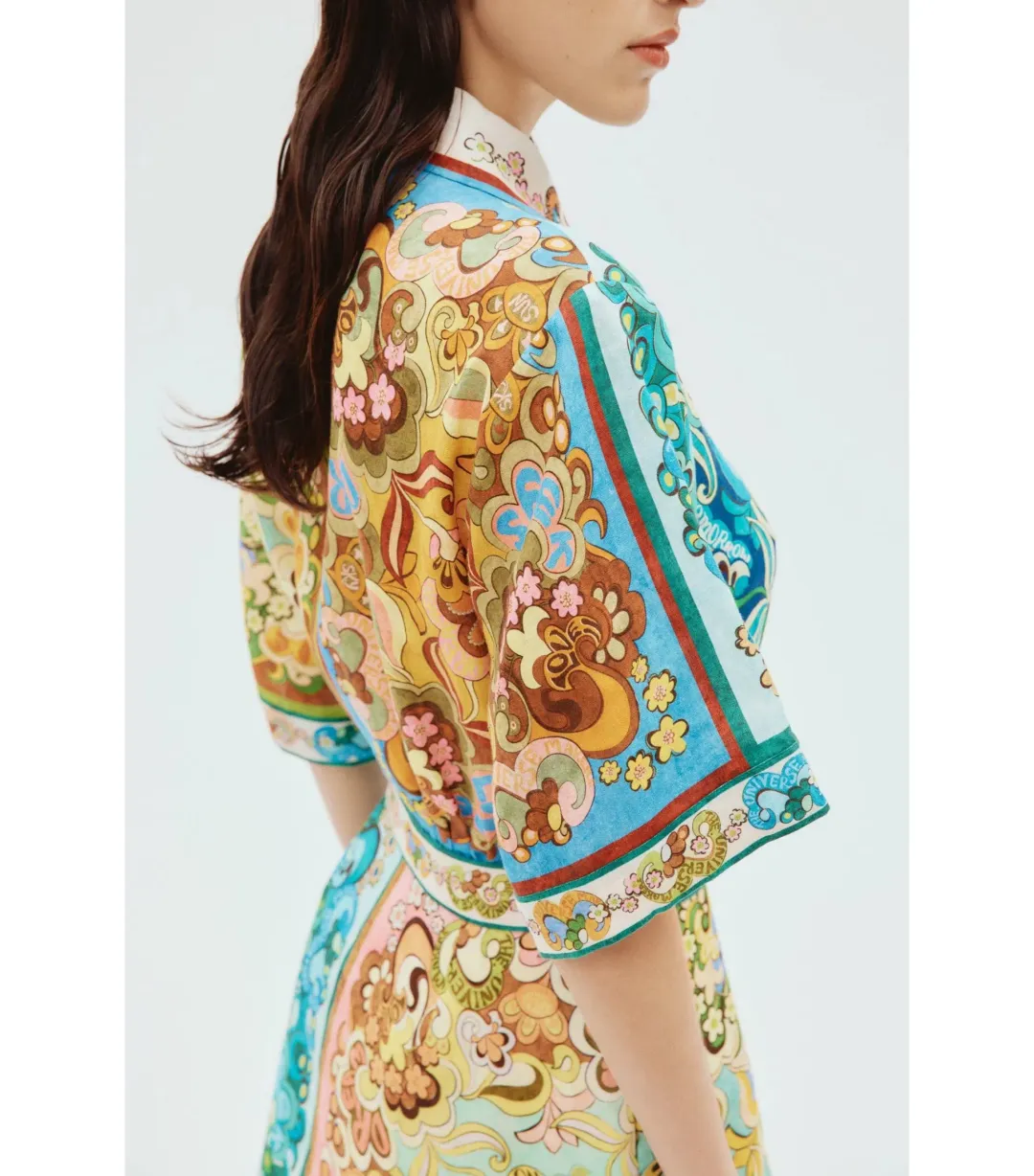 Alemais Dreamer Mini Dress Multi Size AU 10 for rent on The Volte - main image