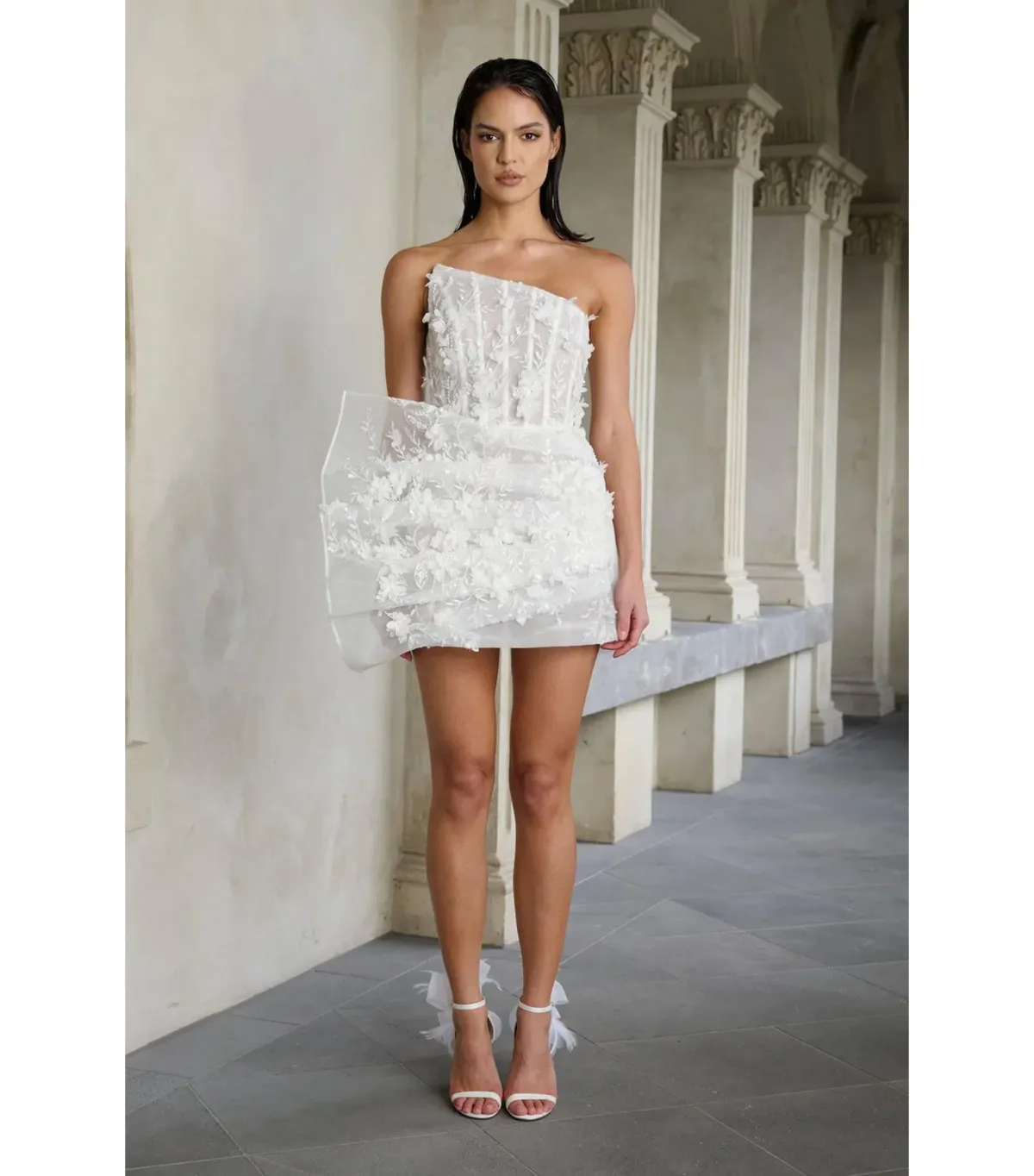 Eliya The Label Azaria Dress White Size S / AU 8 - Image 1