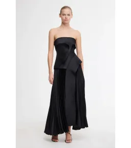 Acler Hammil Midi Dress in Black Size AU 10 for rent on The Volte - image 1