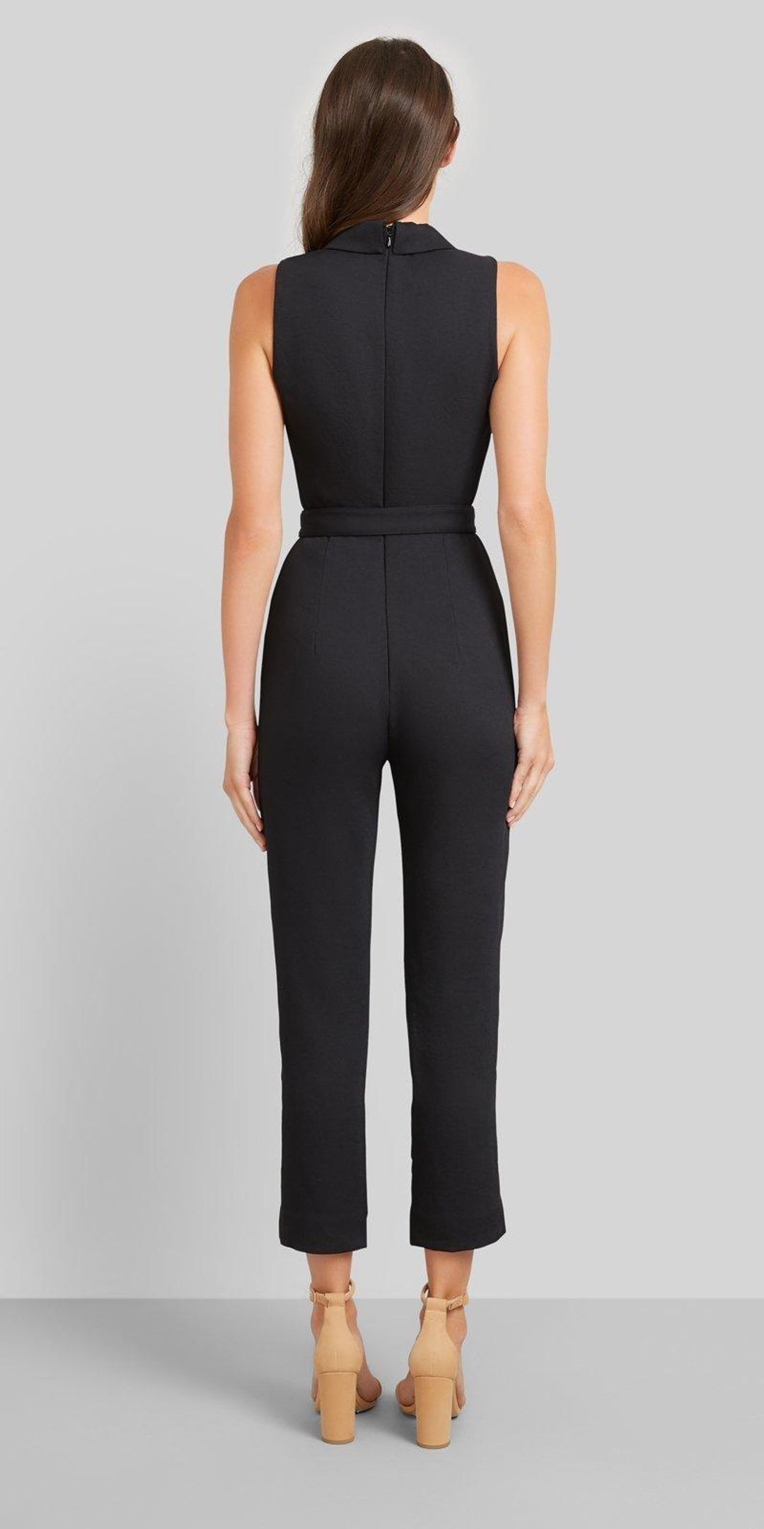 Kookai Valentine Jumpsuit Black Size 12 for rent on The Volte - main image