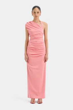 Sir The Label Giacomo Gathered Gown Pink Size 1 / AU 8 for rent on The Volte - image 1