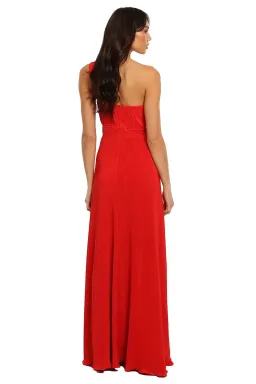 Langhem Dior Gown Red Size 16 for rent on The Volte - image 3