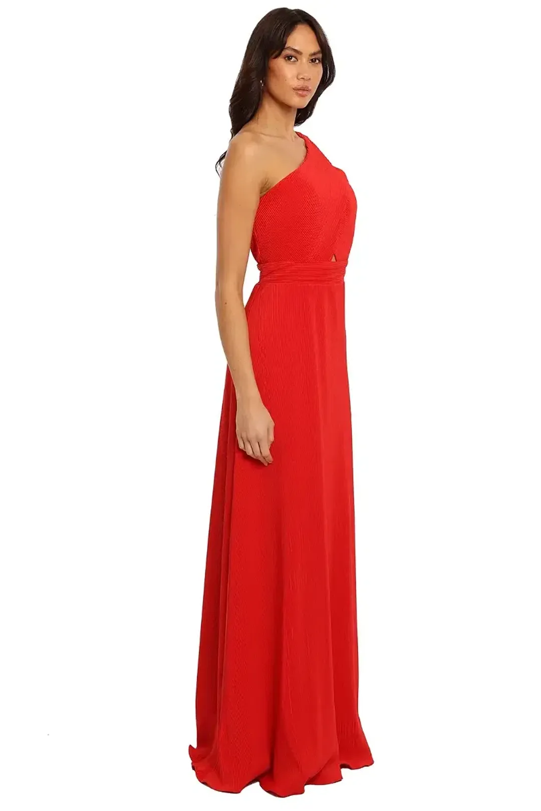 Langhem Dior Gown Red Size 16 for rent on The Volte - main image