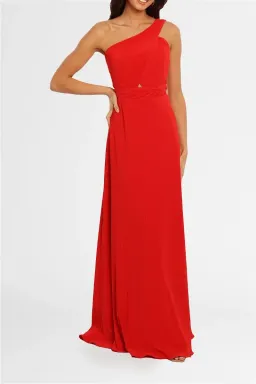 Langhem Dior Gown Red Size 16 for rent on The Volte - image 1