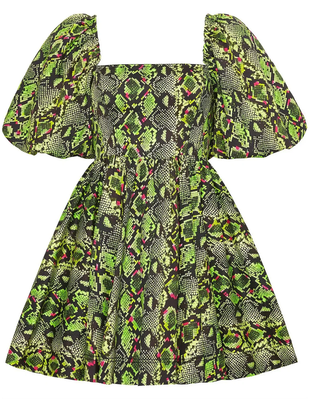 Aje Serpentine Corset Mini Dress Print Size 10 - Image 6