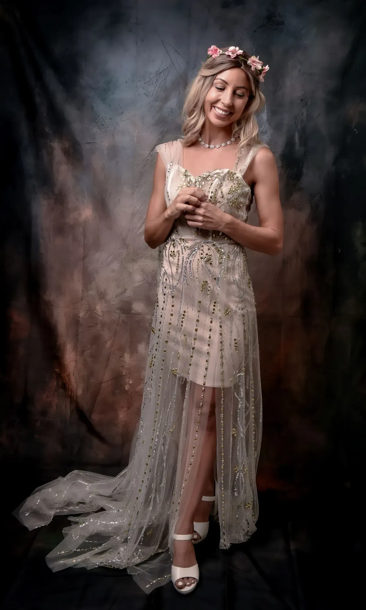 Alamour The Label Maxi Dress White Size 8 - Image 5