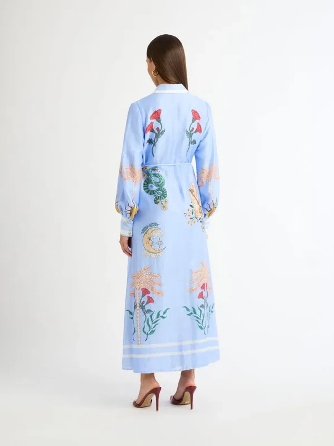 Sheike Mystic Maxi Dress Print Size 6 - 10 for rent on The Volte - main image