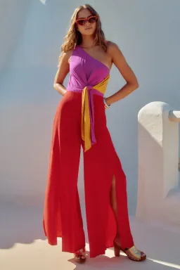 Mister Zimi Nala Jumpsuit in Sol Size 8 for rent on The Volte - image 3