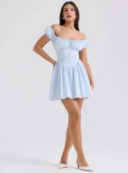 House of CB Nala mini blue size 6-8 (5CM LONGER) for rent on The Volte - image 1