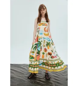 Alemais Paradiso Sundress Print Size AU 8 for rent on The Volte - image 1