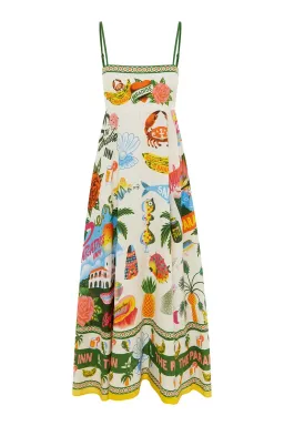 Alemais Paradiso Sundress Print Size AU 8 for rent on The Volte - image 4
