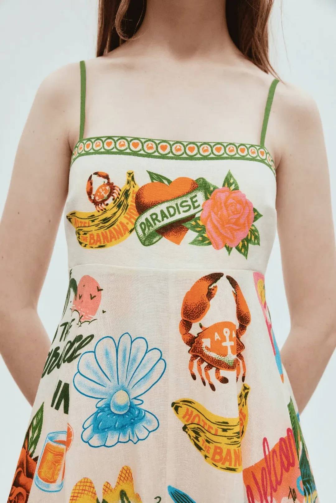 Alemais Paradiso Sundress Print Size AU 8 for rent on The Volte - main image