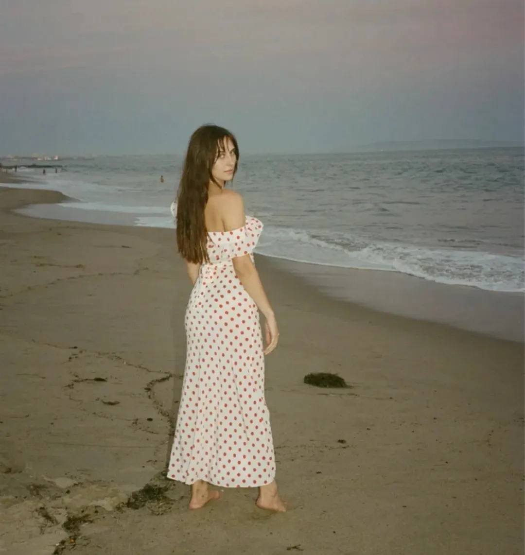 Realisation Par The Claudia Dress in Super Dot Size 10 for rent on The Volte - main image