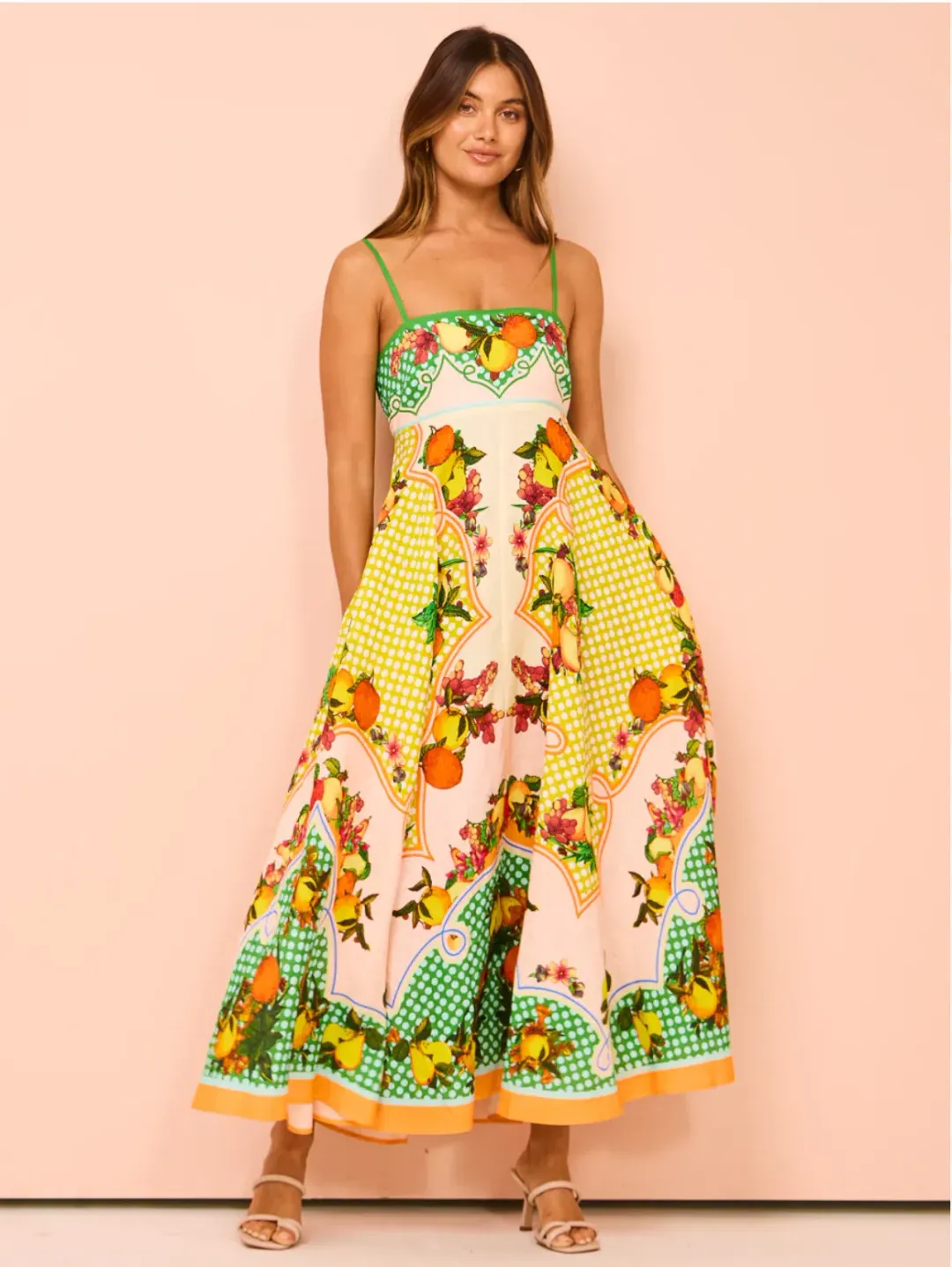 Alemais Lemonis Sundress Multi Size AU 10 for rent on The Volte - main image