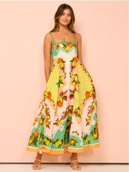 Alemais Lemonis Sundress Multi Size AU 10 for rent on The Volte - image 2