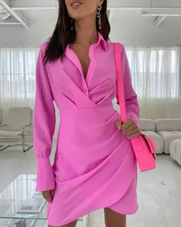 Sheike Malibu Mini Dress Pink Size AU 6 for rent on The Volte - image 3