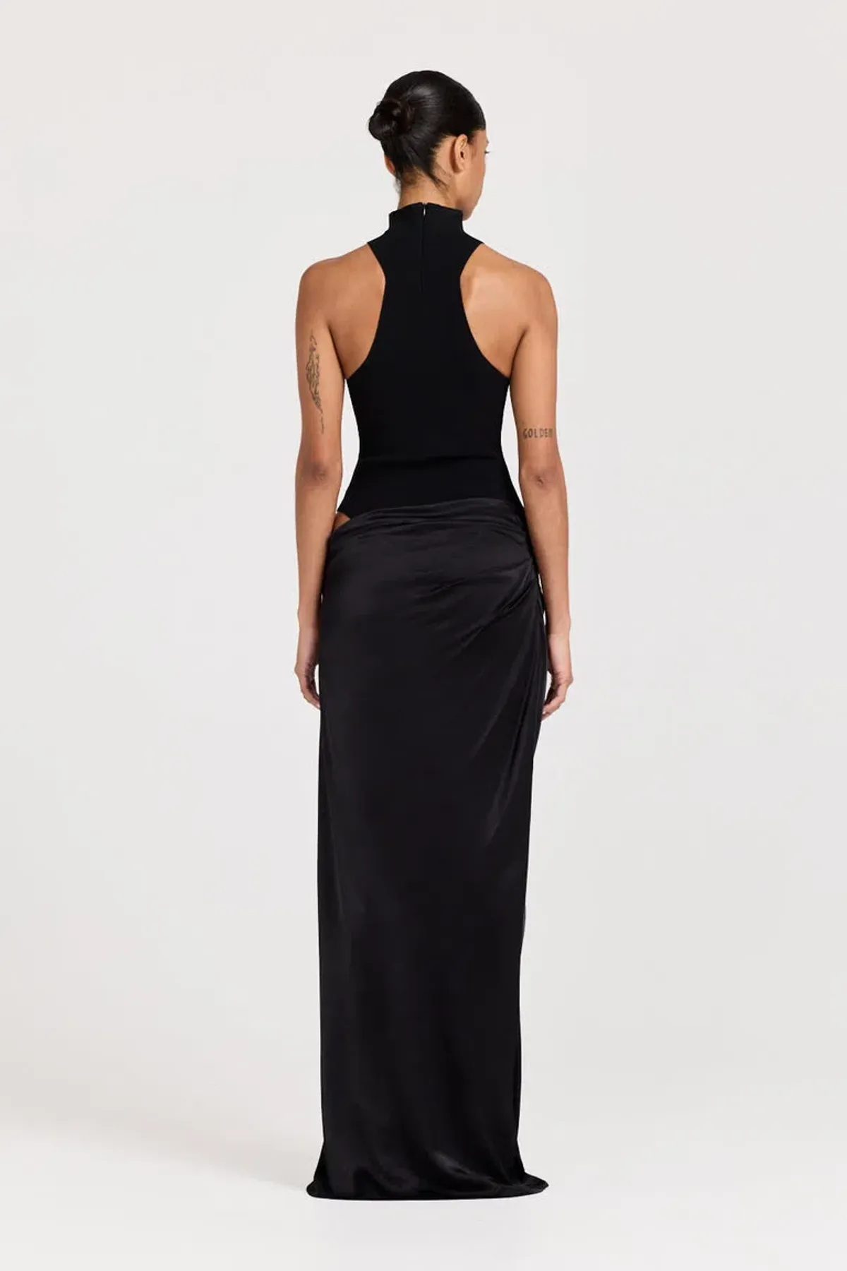 Henne Soraia Maxi Dress Black Size 8 - Image 2