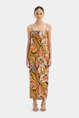 Sir the Label Talulah Column Dress Sanderling Floral Size 1 (AUS 8) for rent on The Volte - image 1