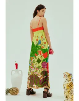 Alamais Tiger Day Dress Multi Size AU 6 for rent on The Volte - image 6