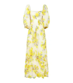 Rooh Collective Poppy Zephyr Maxi Dress Floral Size AU 8 for rent on The Volte - image 4