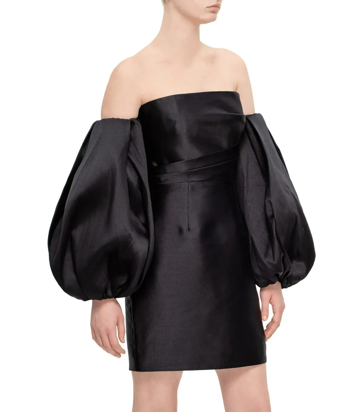 Solace London Bella Mini Dress Black Size AU 10 - Image 3