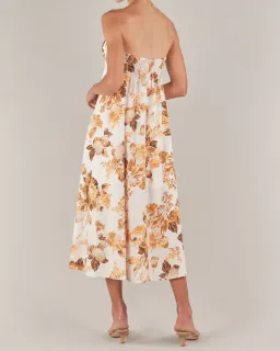 Amelius Saint Lucia Linen Maxi Dress size 6. for rent on The Volte - image 3