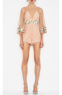 Alice McCall All Eyes On You Playsuit Nude Blush Size 8 for rent on The Volte - image 1