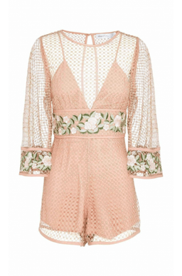 Alice McCall All Eyes On You Playsuit Nude Blush Size 8 for rent on The Volte - image 5