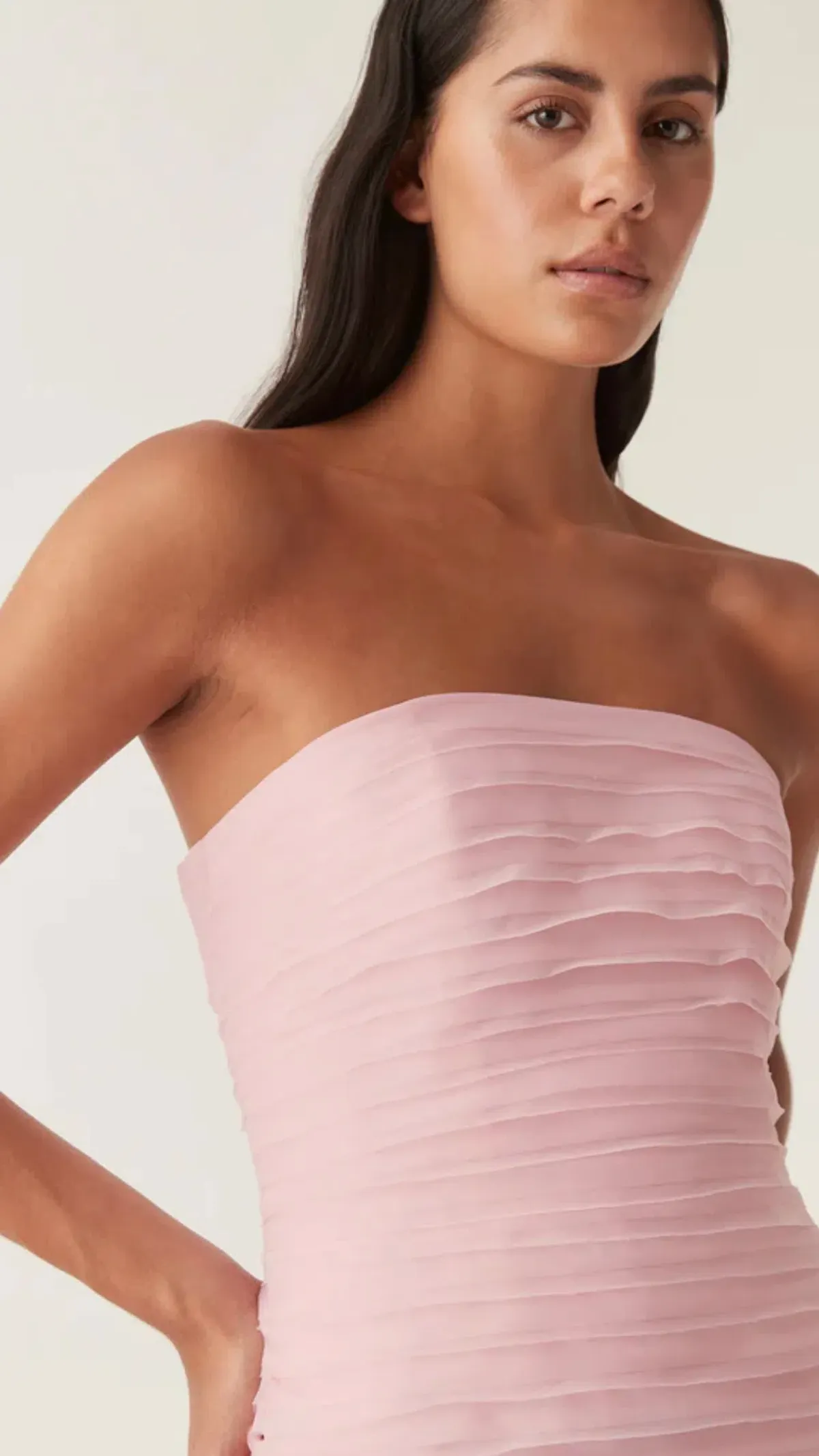 AJE Soundscape Dress in Pink Size 10 - Image 5