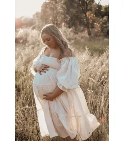 Bird & Kite Isabella Dress in Rose Milk Size XS / AU 8 for rent on The Volte - image 4