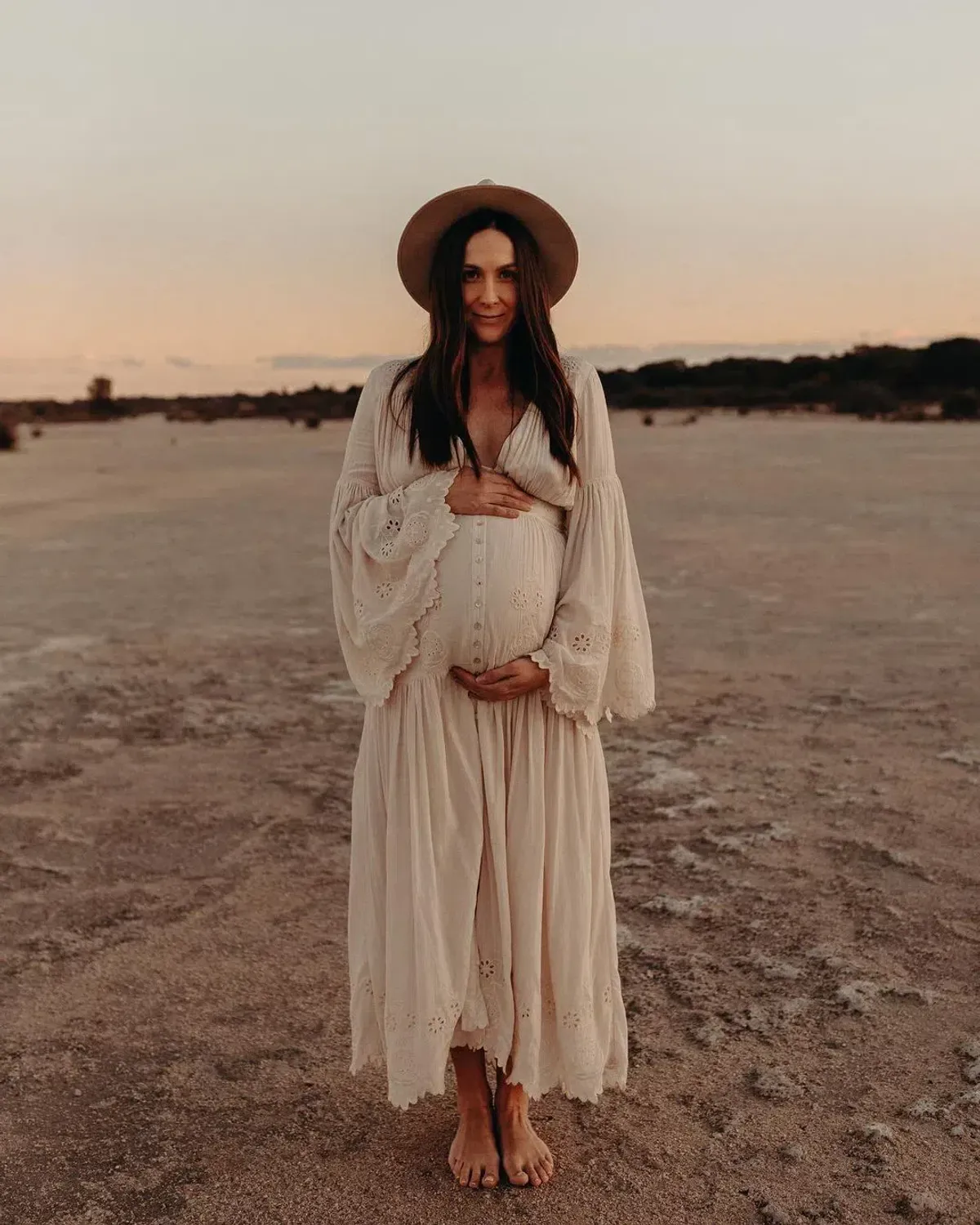 Spell Imogen Gown Cream Size XXL - Image 1