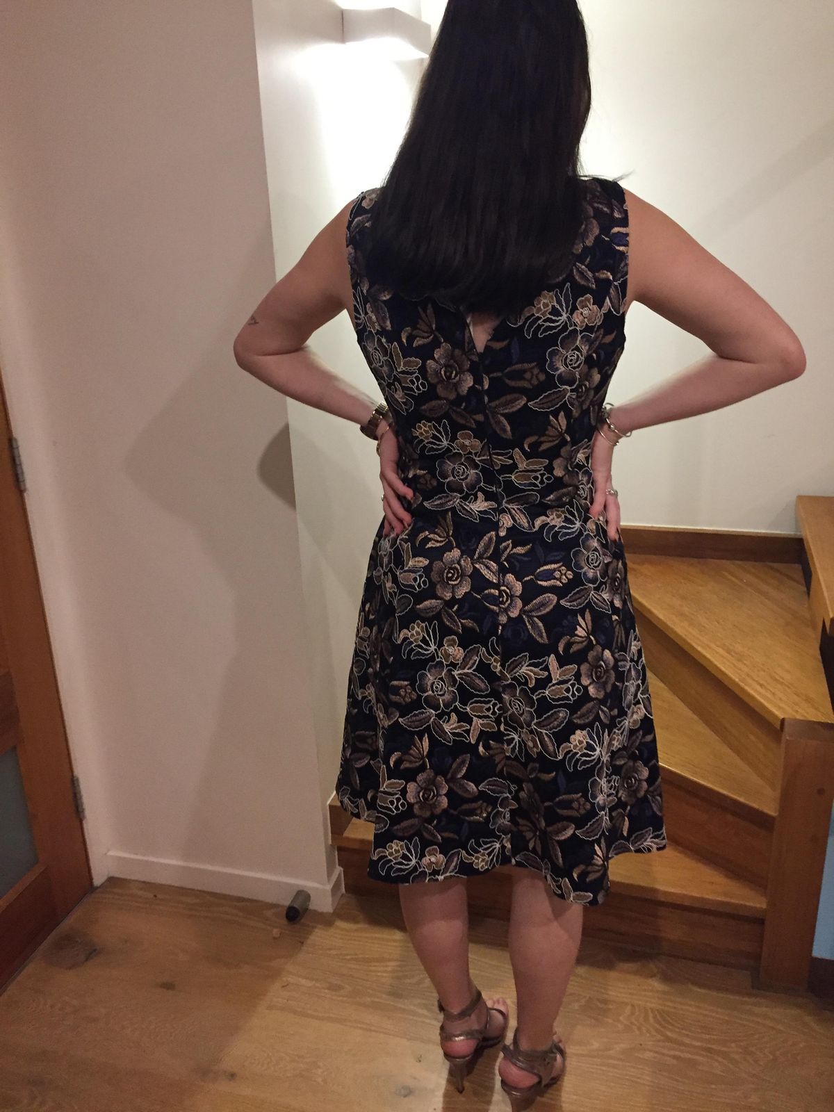 REVIEW Life of Love Dress Navy/Nude size 10 - Image 2