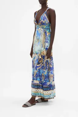 Camilla Views of Vesuvius T Back Gathered Panel Dress Size M / AU 12 for rent on The Volte - image 5