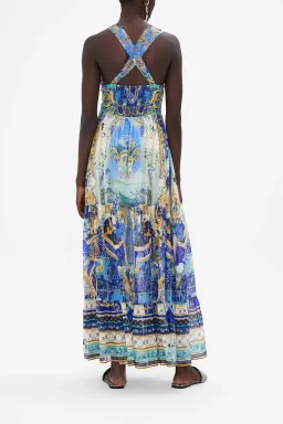 Camilla Views of Vesuvius T Back Gathered Panel Dress Size M / AU 12 for rent on The Volte - image 3