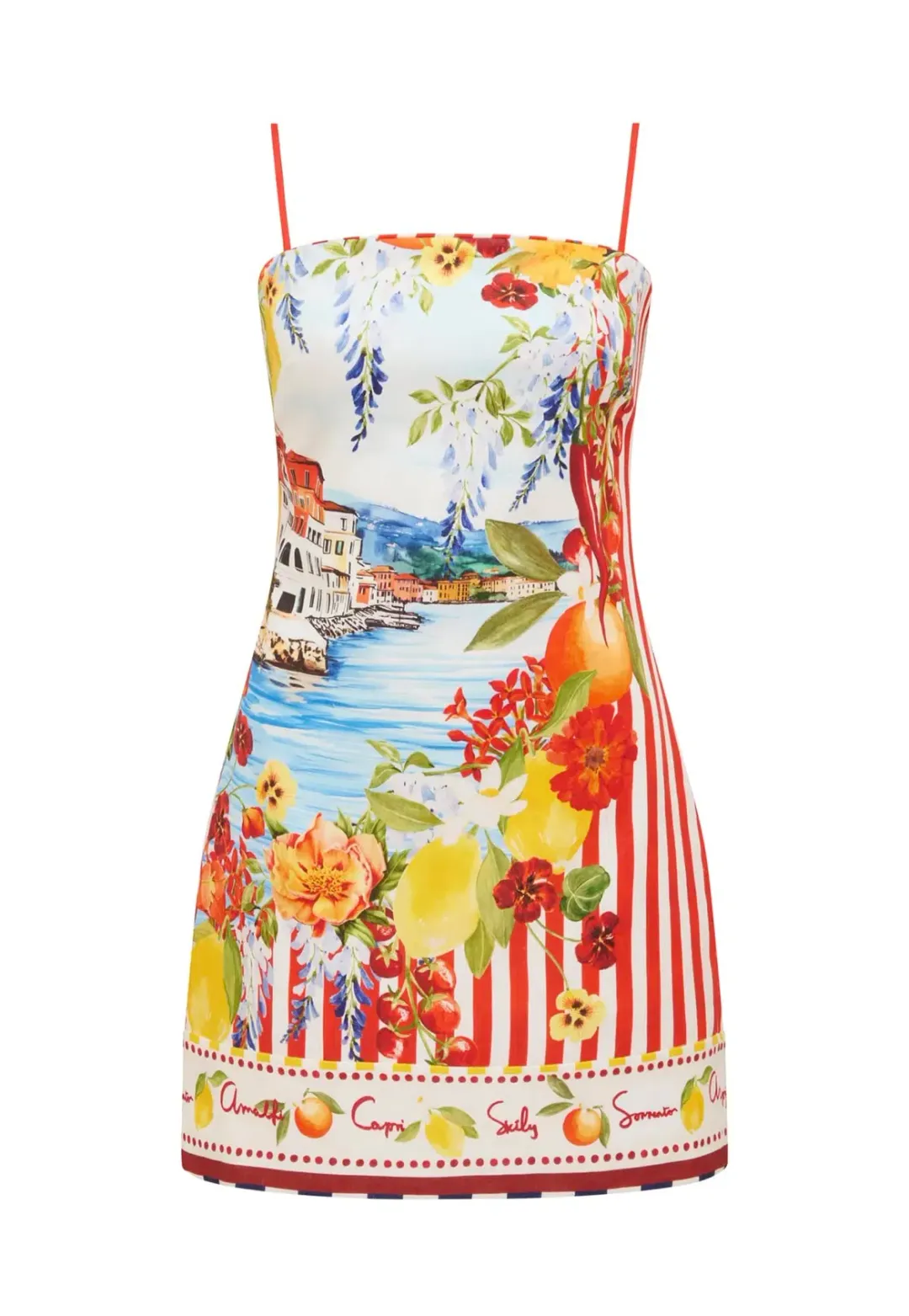 Forever New Sierra Printed Mini Dress in Multi Size AU 10 for rent on The Volte - main image