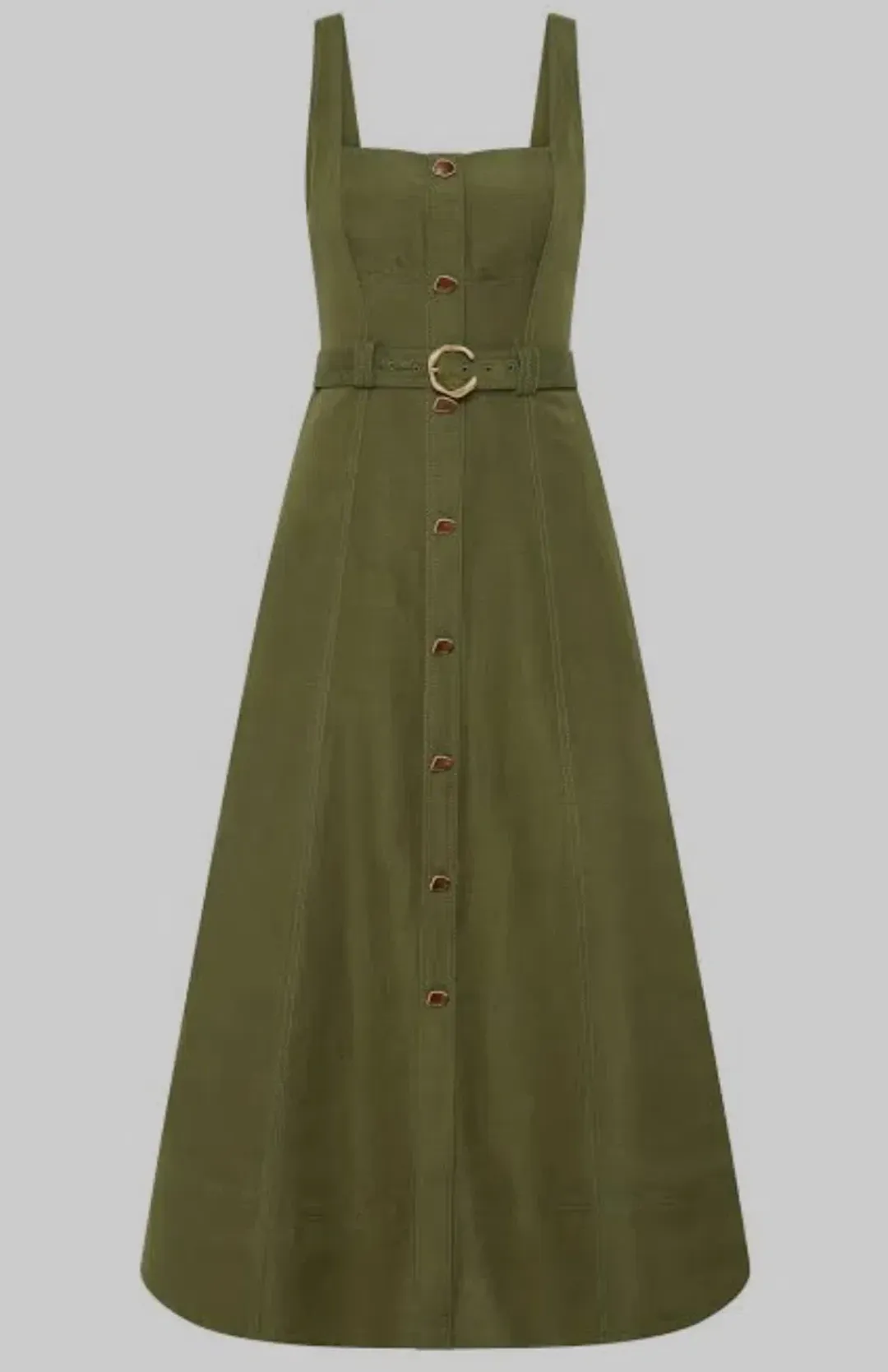 AJE Axle Utility Midi Dress Size 10 for rent on The Volte - main image