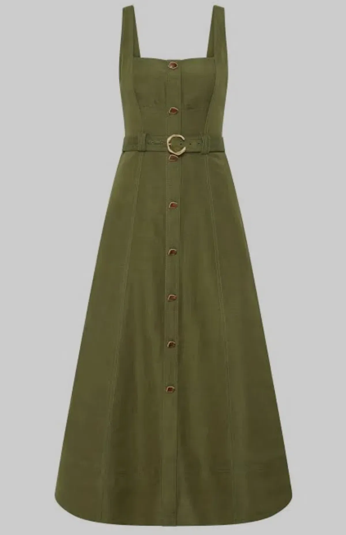 AJE Axle Utility Midi Dress Size 10 - Image 4