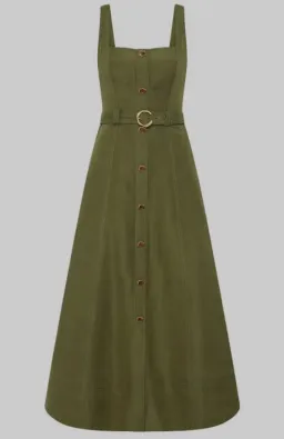 AJE Axle Utility Midi Dress Size 10 for rent on The Volte - image 4