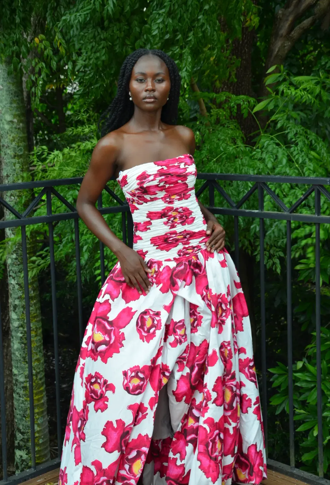 Behold Maxi Dress - Boldly Blooming Aje size S for rent on The Volte - main image