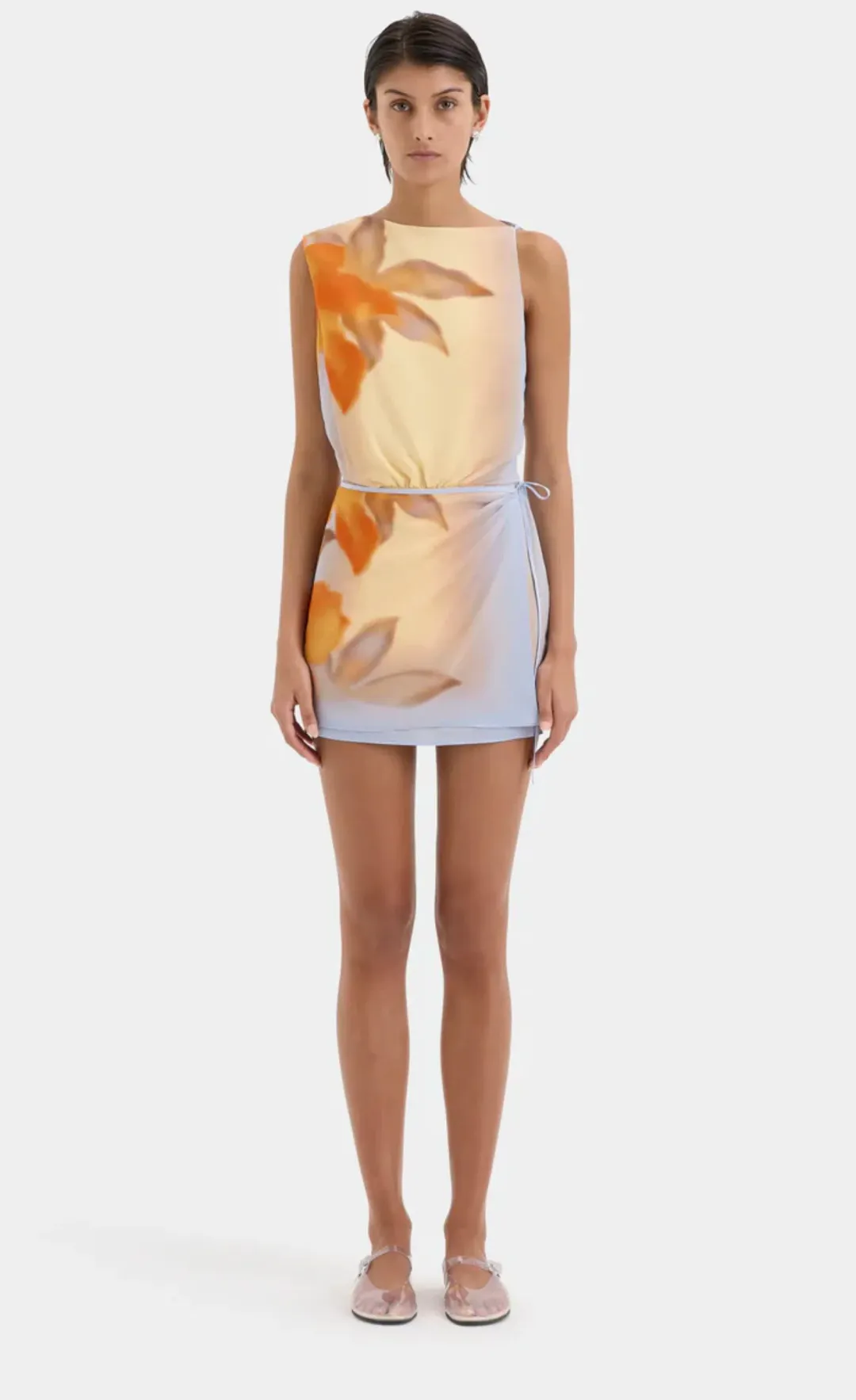 Sir the Label Serene Mini Dress Sequoia Floral Size 1 for rent on The Volte - main image