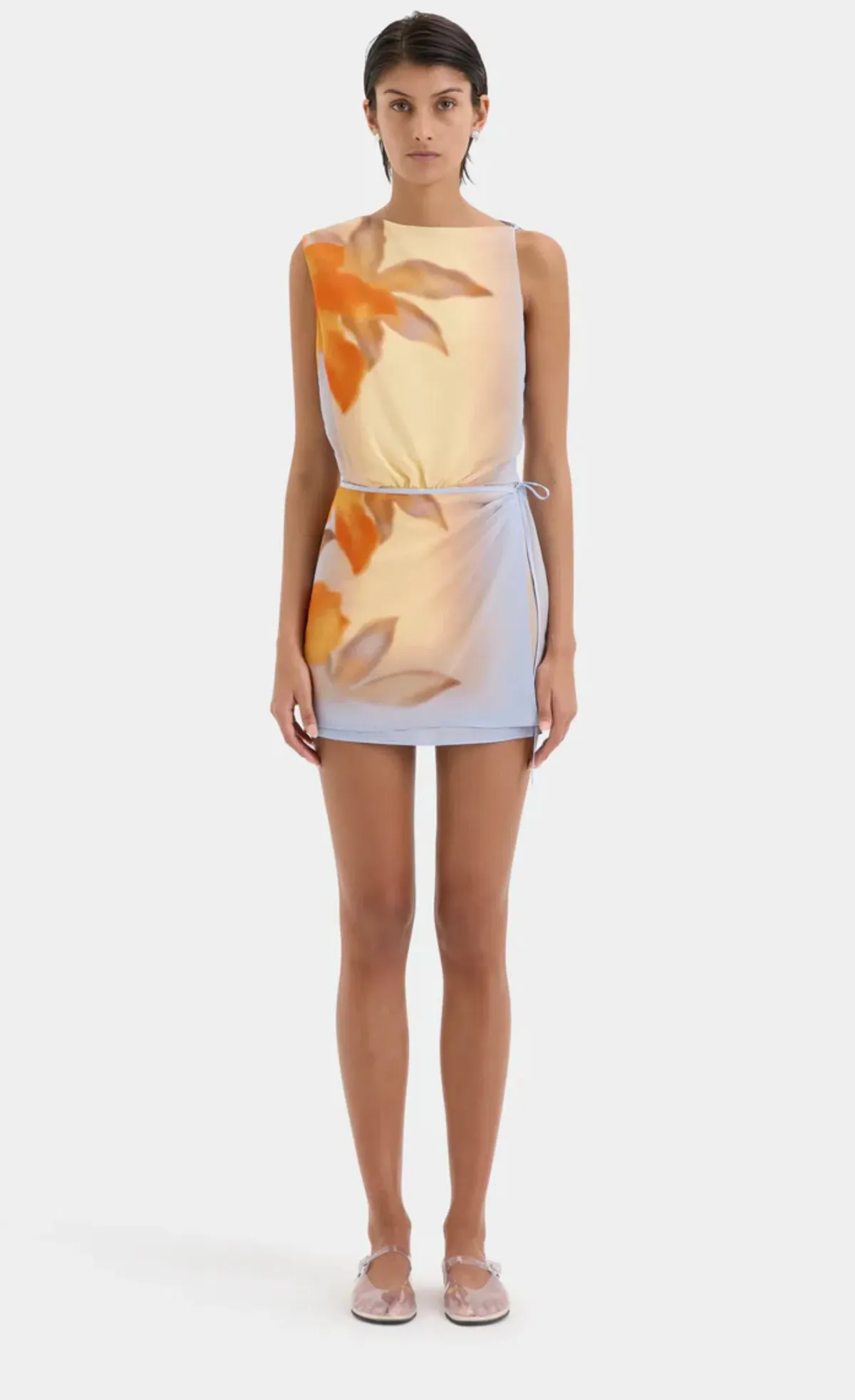 Sir the Label Serene Mini Dress Sequoia Floral Size 1 for rent on The Volte - main image
