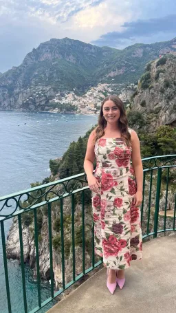 Dolce & Gabbana Pleated floral-print organza midi dress AU 12 for rent on The Volte - image 1