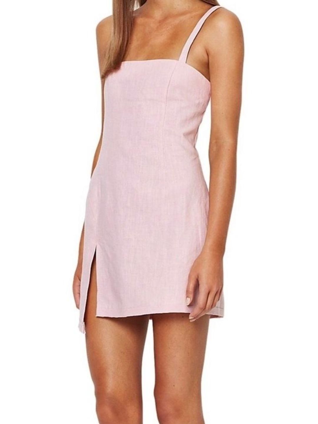 Bec and Bridge Evie Rose Dress Pink size 8 for rent on The Volte - main image