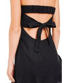 Bec & Bridge Frou Frou Mini Dress Black Size AU 6 for rent on The Volte - image 2