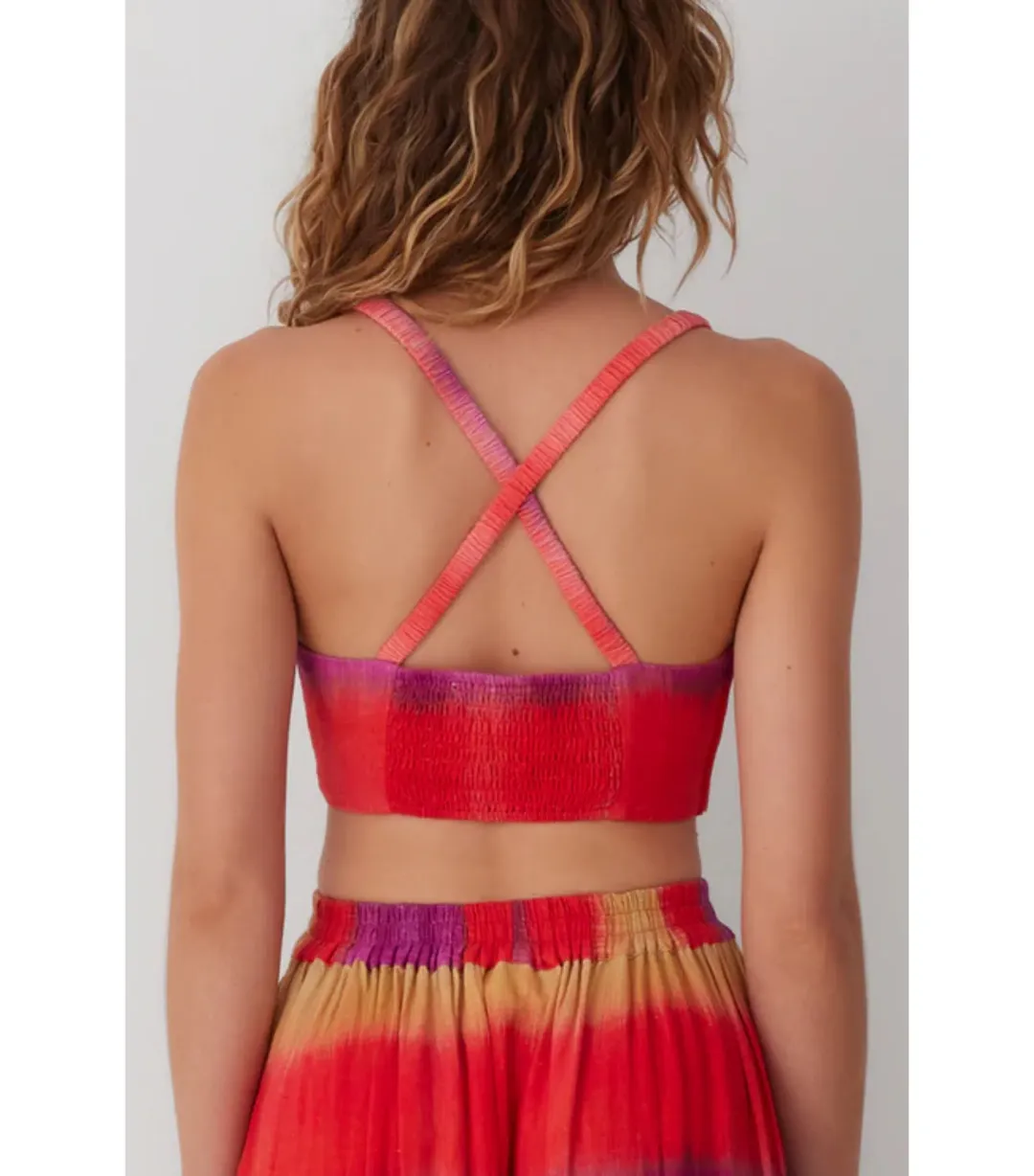 The Wolf Gang Siesta Top and Maxi Skirt Set in Solstice Size XL / AU 14 for rent on The Volte - main image