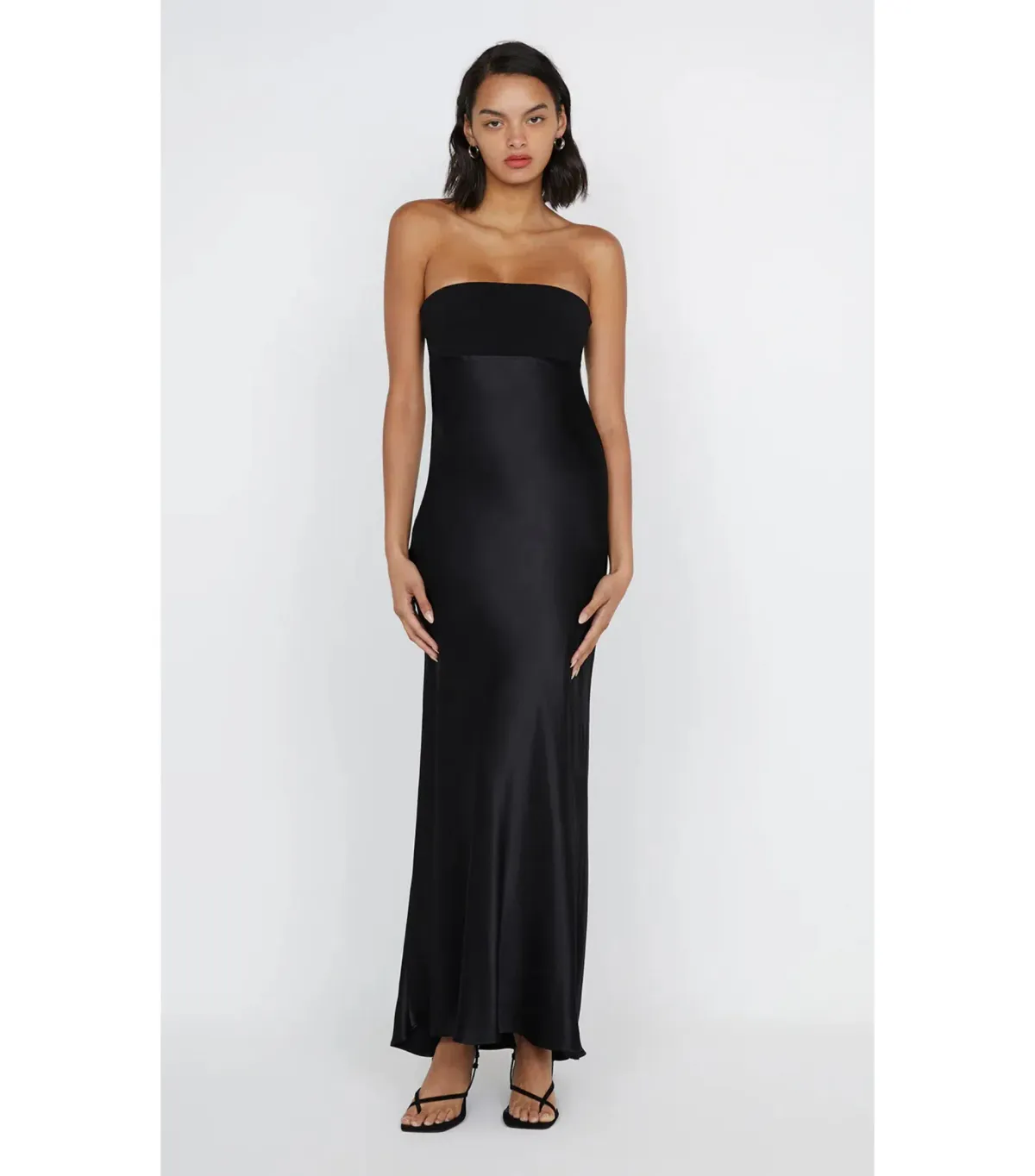 Bec & Bridge Zari Strapless Dress in Black Size AU 10 - Image 1