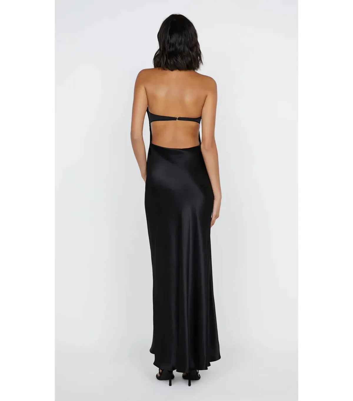Bec & Bridge Zari Strapless Dress in Black Size AU 10 - Image 4